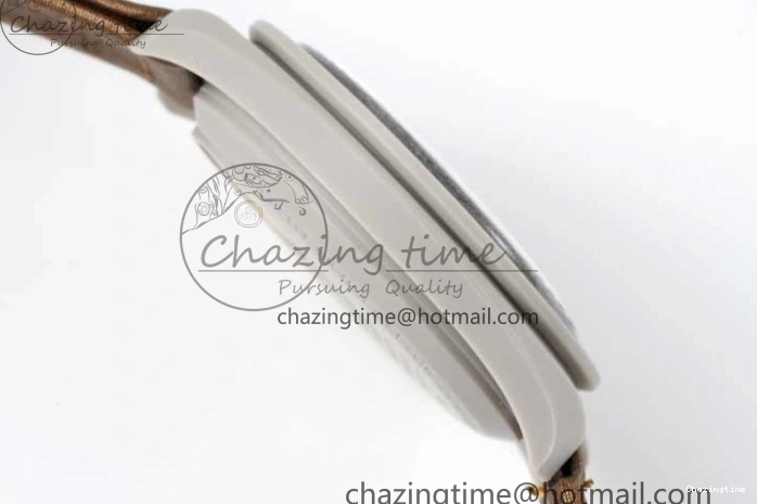 0427 Speedmaster Misson To Saturn 1:1 Best Edition Beige Dial On Nylon Strap Quartz Casual 7861